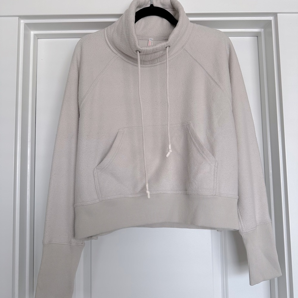 Free People Movement Fleece Cropped Sweater